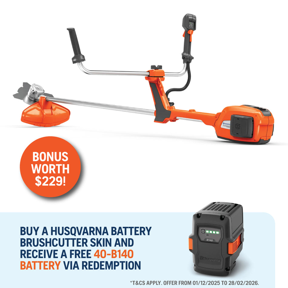 Husqvarna 520iRX - Skin Only - High-performance brushcutter with great ergonomics and 2-way rotation head