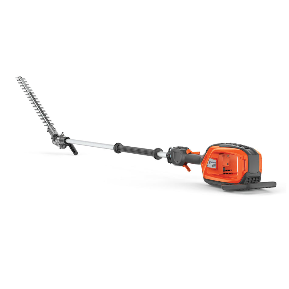 Husqvarna 525iHE4 Battery Hedge Trimmer - Battery-powered pole hedge trimmer with 4m reach and adjustable cutter bar
