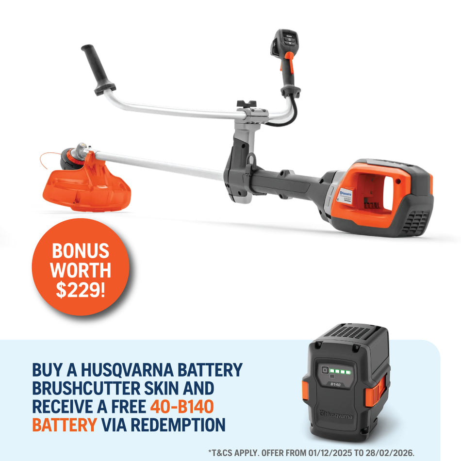 Husqvarna 535iRXT Brushcutter - 36V Battery, High-Performance Brushcutter designed for Professional Use