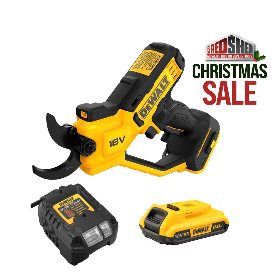 DeWALT DCMPP568D1-XE 18V XR Power Pruner Shears Combo Kit - with 18V 2Ah Battery & 12/18V Charger