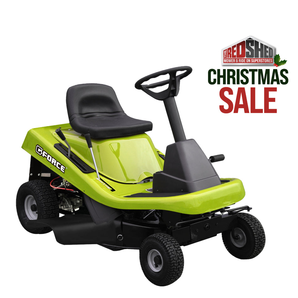 G-Force GLR-30H Ride-On Mower - Powerful 432cc OHV engine and a wide 750mm cutting width