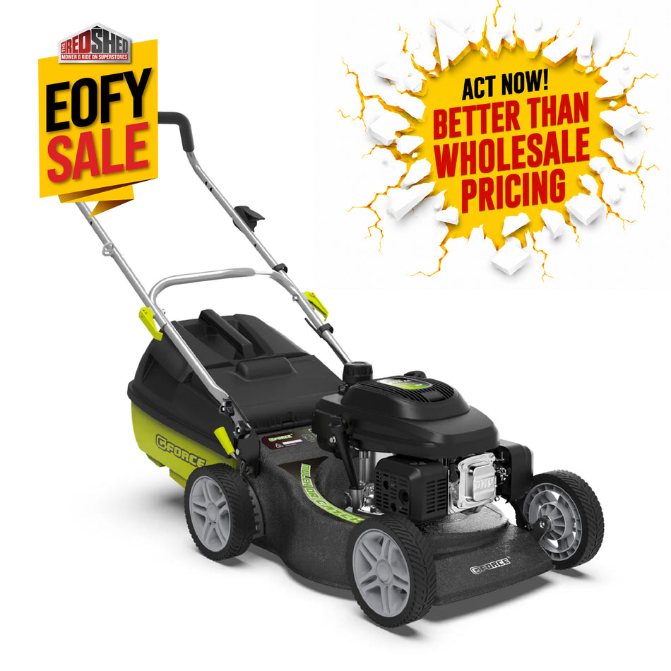 G-Force GZ-X196 18inch 196cc Push Mower - great buy at this price!