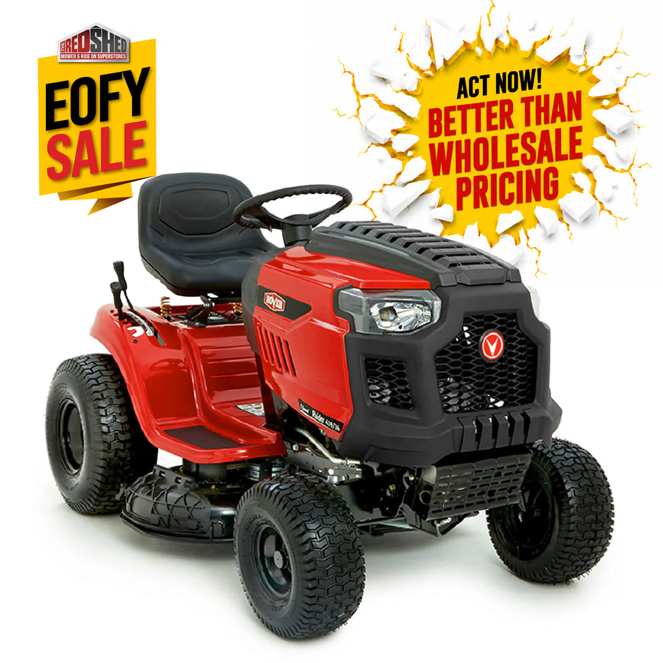 Rover Raider 439/36 Ride On Mower - 36" Ride On with 439cc engine, 5yr warranty for large block