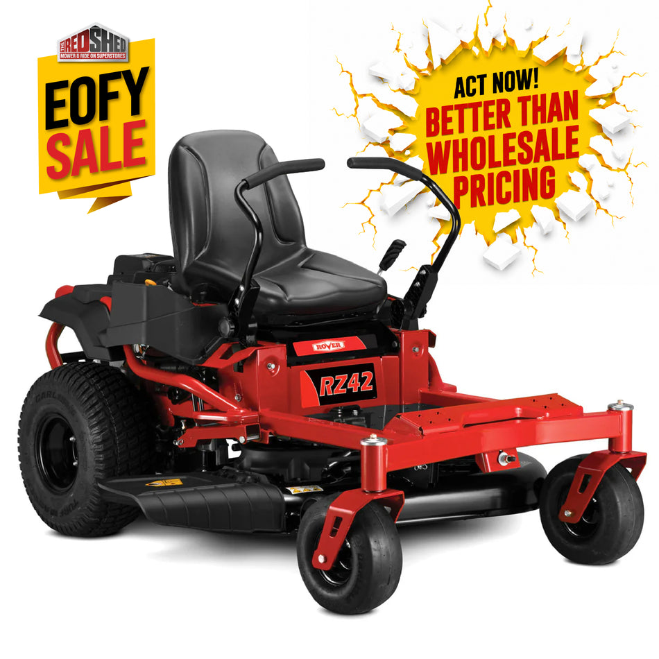 Rover RZ 42 Zero Turn Mower - 679cc V-Twin powered, 42" Cut & EXTRA STRONG Frame