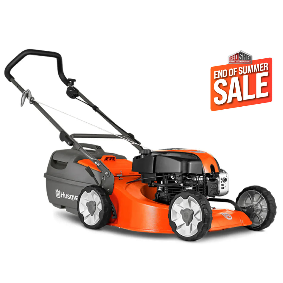 Husqvarna LC19AP Lawn Mower - Commercial Mower with Briggs 161cc OHV Powerful Engine, 19"cut, Alloy deck