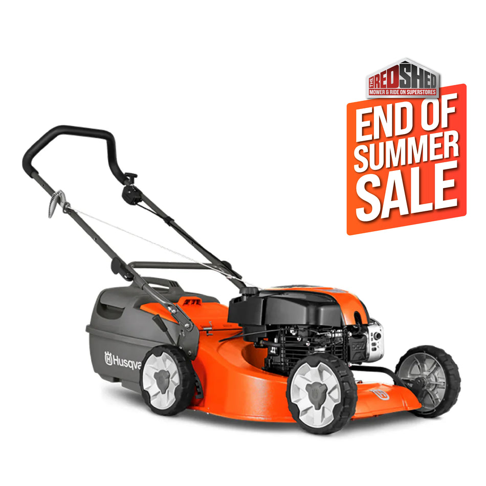 Husqvarna LC19AP Lawn Mower - Commercial Mower with Briggs 161cc OHV Powerful Engine, 19"cut, Alloy deck