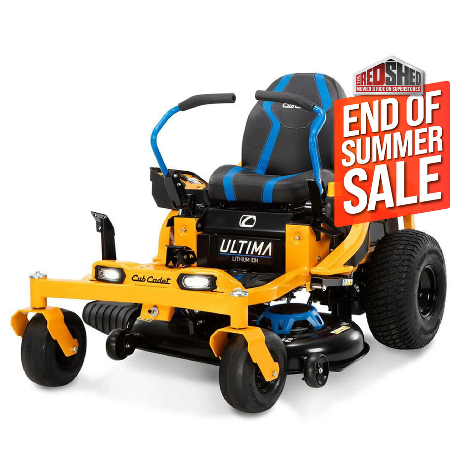 Cub Cadet Ultima ZT1 42 E Electric Zero Turn Mower - 56V MAX 3000Wh Battery, 42in Steel Deck, 6yr Warranty!