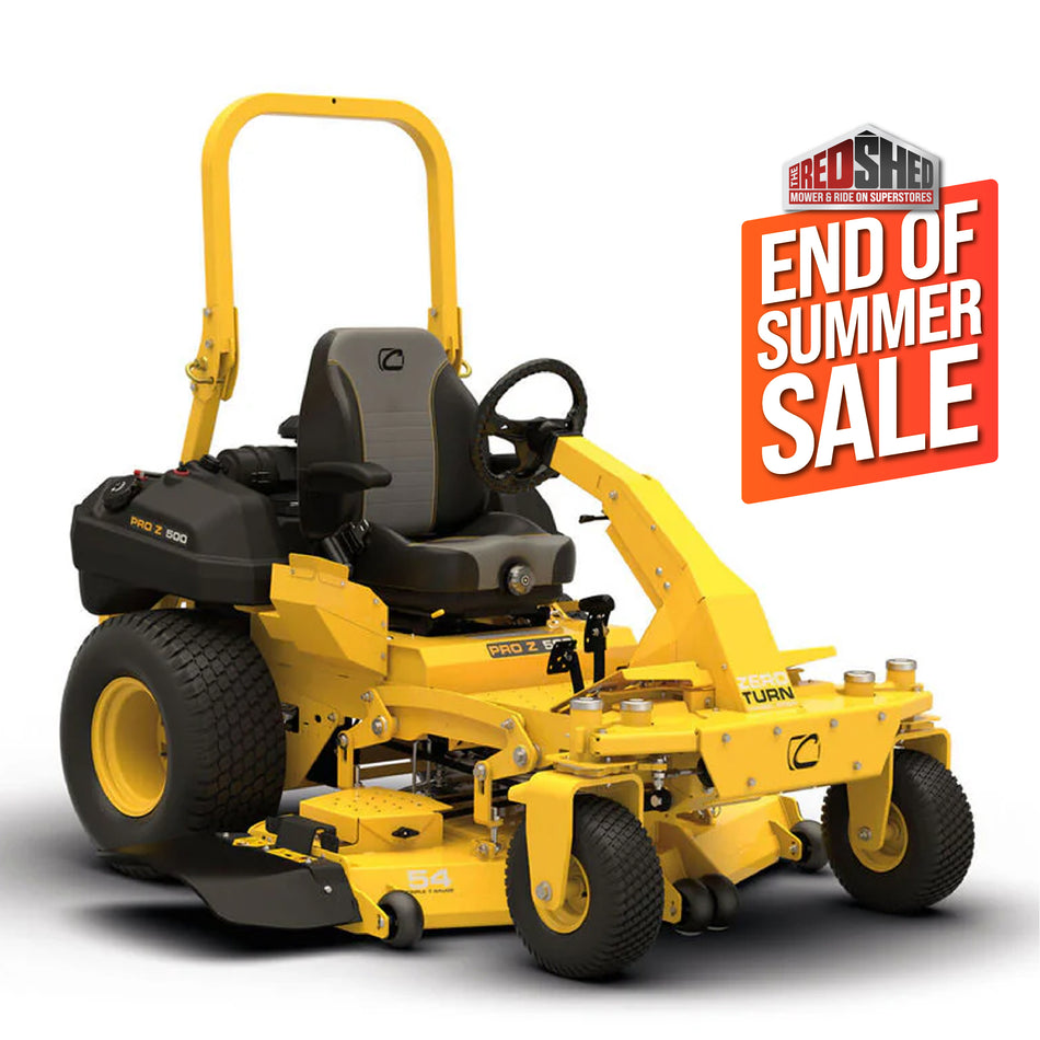 Cub Cadet PRO Z 554 S Zero Turn - Fab 54" deck-27HP V-Twin, Steering wheel control