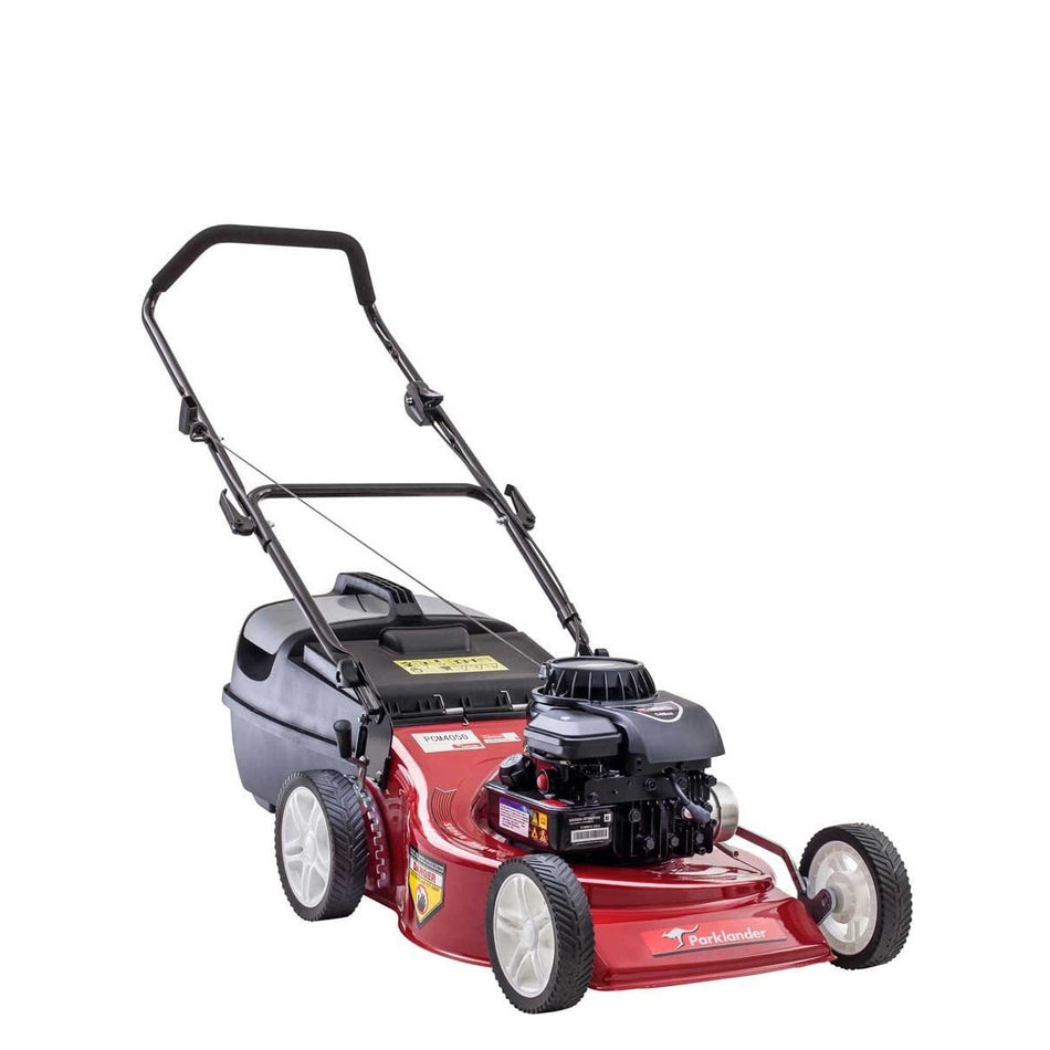 Parklander Redback 4050E 125cc 18'' - 125cc 4-Stroke Briggs Engine, Steel chassis, 18" cut, Mulch plug