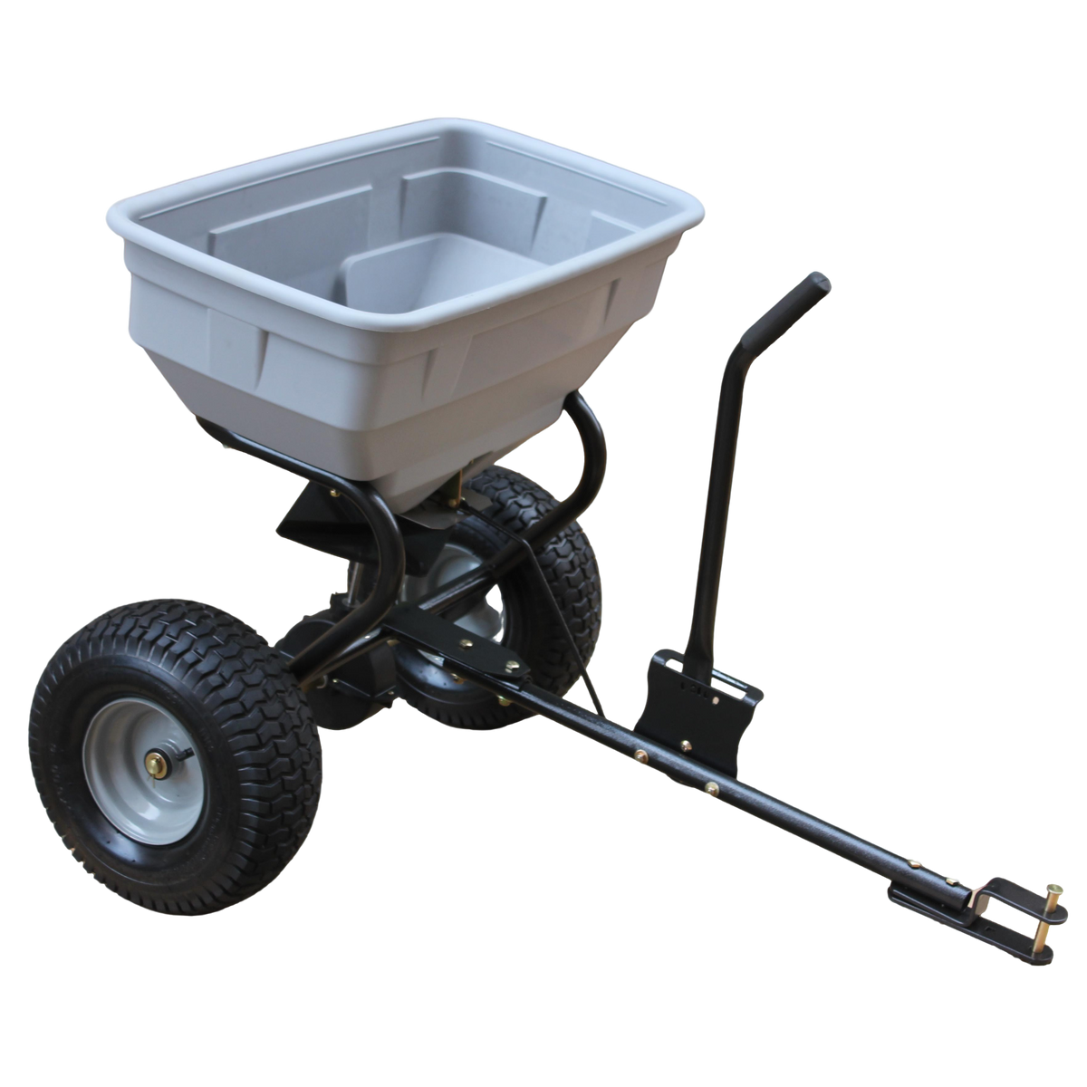The RedShed-60L Tow-Behind Spreader - Lawn Fertiliser Spreader with 56kg Capacity & 14" Pneumatic Wheels-Spreader-
