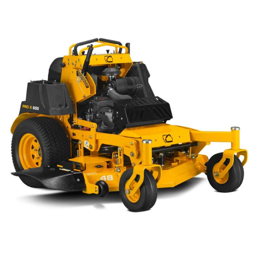 Cub Cadet-Cub Cadet Pro X 648 Stand On Mower - 48 Inch Fabricated Cutting Deck, Stand On Convenience, 22HP Kawasaki Engine-Ride On Mower-