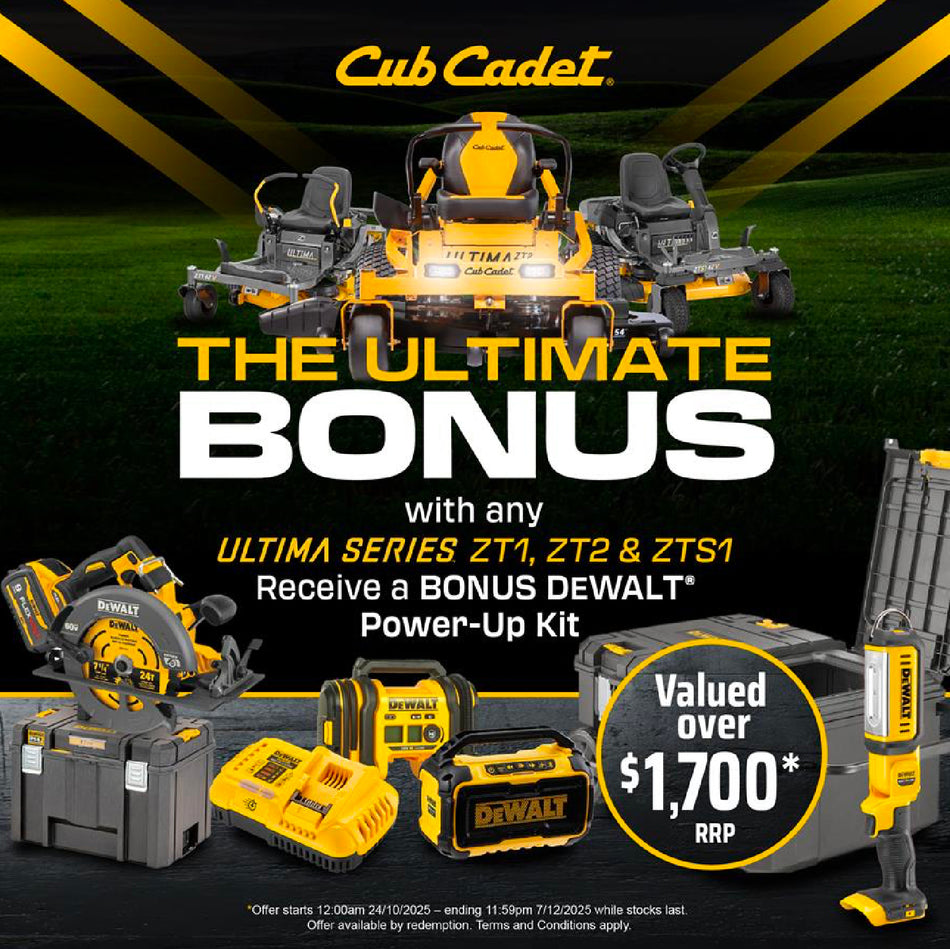 Cub Cadet-Cub Cadet Ultima ZT1 46 Zero Turn - 23HP Kawasaki Engine, 46" Deck, Zero-Turn Agility, Aeroforce deck design-Domestic Zero Turn Mower-