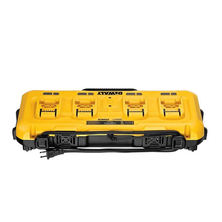 DeWALT-DeWALT 18V XR 4-Port 8A Charger - Multi-voltage charger, fast-charging 4x DeWALT XR batteries simultaneously-Battery Charger-