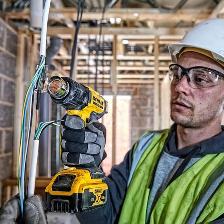 DeWALT-DeWALT 18V XR Li-Ion Heat Gun - Cordless heat gun for on-site applications, 530°C max, compact design-Heat Gun-