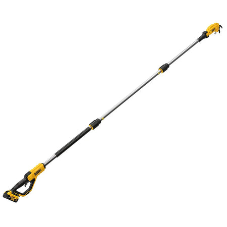 DeWALT-DeWALT 18V XR Pole Pruner - Lightweight aluminium pole, class leading ergonomics, 38mm cutting capacity, and 2,715 cuts per charge.-Pole Pruner-