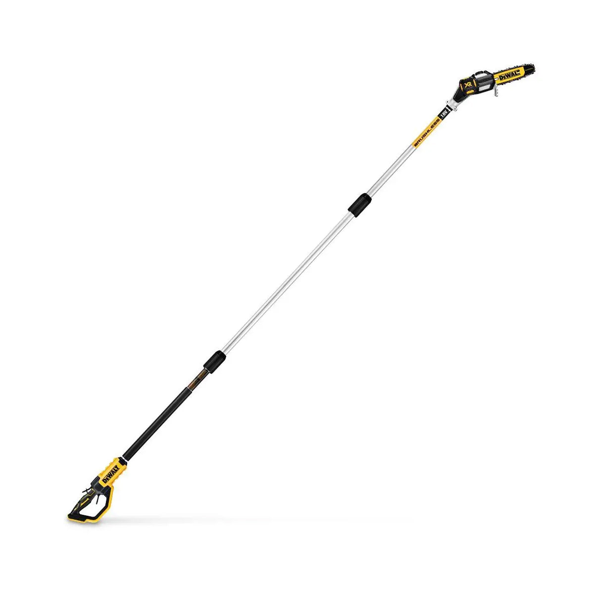 DeWALT-DeWALT 18V XR Pole Saw - Ergonomic 18V Pole Saw built for tough limbing or felling jobs-Pole Saw-