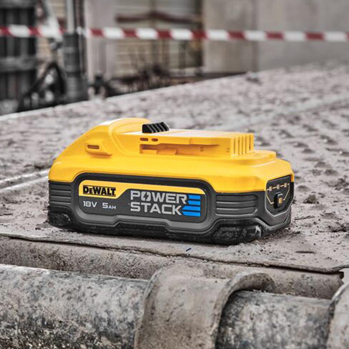DeWALT-DeWALT 18V XR POWERSTACK 5A Battery - 50% more power = Faster speeds with POWERSTACK 18V XR technology!-Battery-