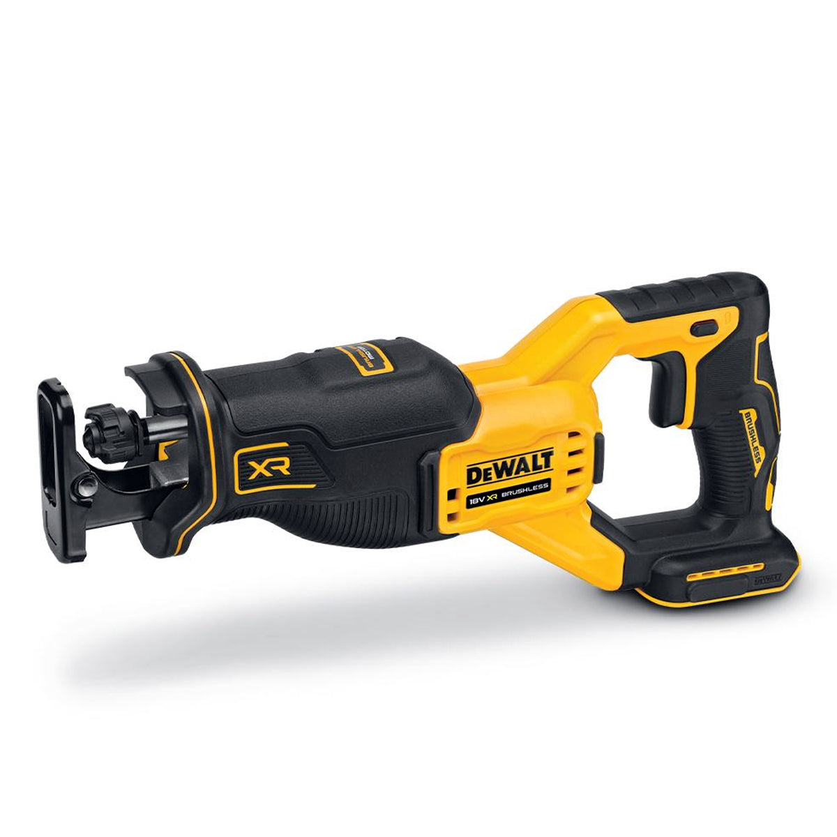 DeWALT-DeWALT 18V XR Reciprocating Saw - 18V lightweight saw with LED light designed for construction work-Saw Skin-