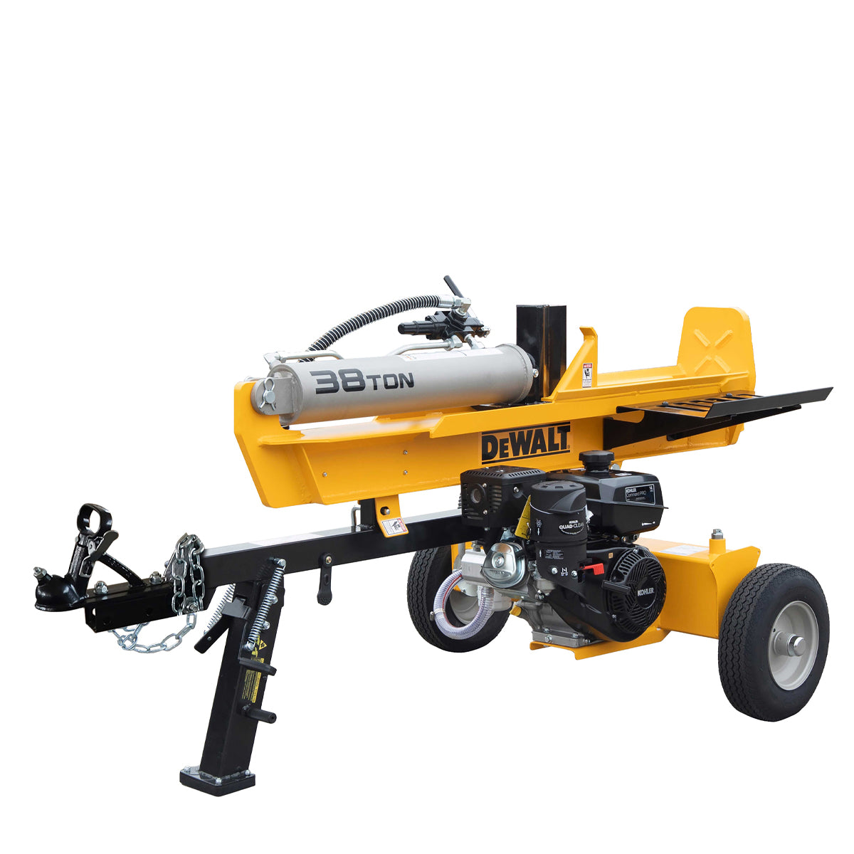 DeWALT-DeWALT 38T Log Splitter - 429cc Kohler engine, Fast 14s cycle time, Horizontal/Vertical Operation!-Log Splitter-