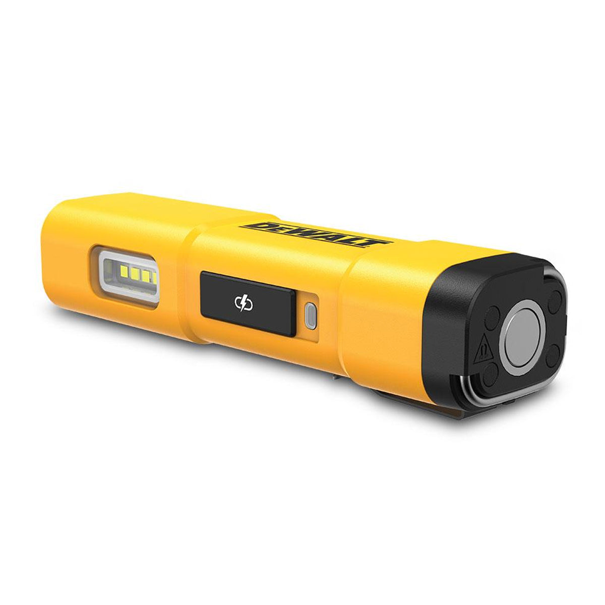 DeWALT-DeWALT USB-C Chargeable Flashlight - 1200 lumens, 3 modes, IP54, 8-hour rechargeable battery, compact design-Flashlight-
