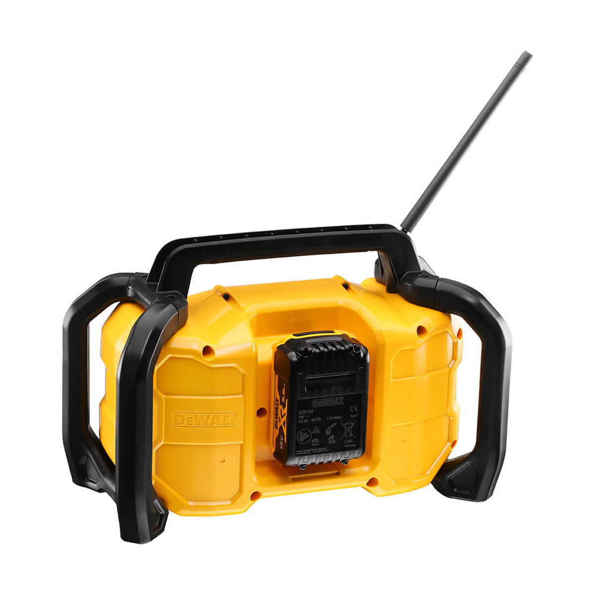 DeWALT-DeWALT XR Compact Bluetooth Radio - Compact, tough jobsite radio - with Bluetooth and AUX support!-Bluetooth Radio-