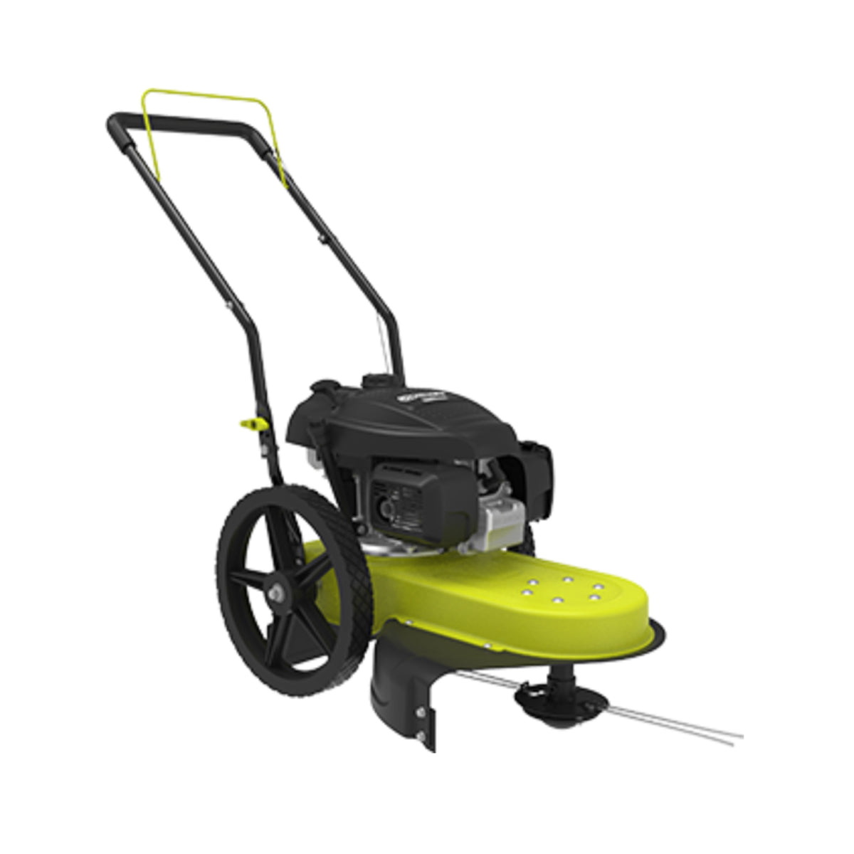 G-Force-G-Force 22in 201cc Wheel Mower - 201cc HONDA engine, 22inch cut, perfect for high grass/hard to reach areas-Lawn Mower-