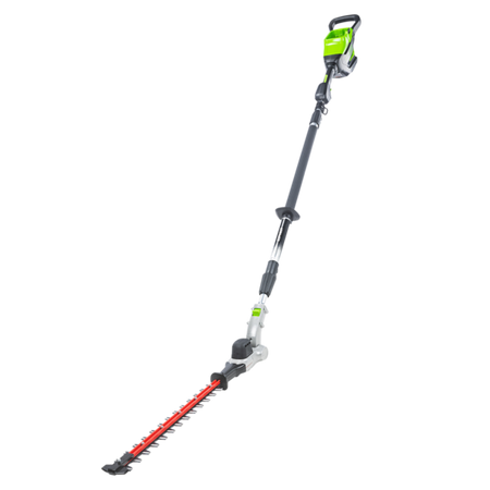 Greenworks-Greenworks 82PH62T 82V Telescopic Pole Hedge Trimmer [2301407AU] - Improved mobility and maximum reach.-Battery Hedge Trimmer-