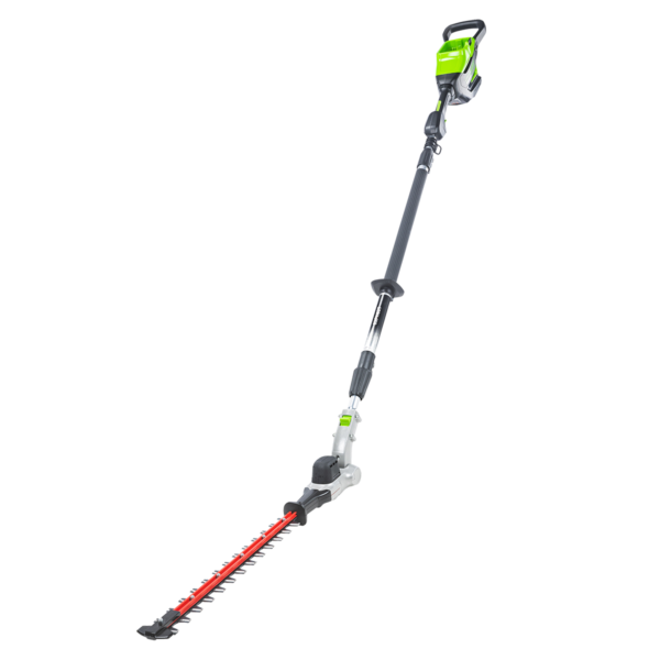 Greenworks-Greenworks 82PH62T 82V Telescopic Pole Hedge Trimmer [2301407AU] - Improved mobility and maximum reach.-Battery Hedge Trimmer-
