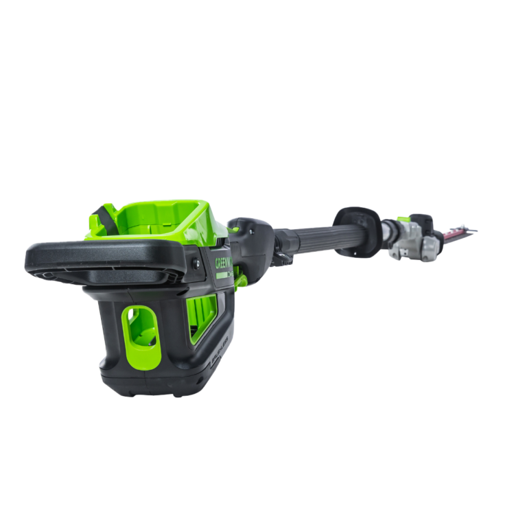 Greenworks-Greenworks 82PH62T 82V Telescopic Pole Hedge Trimmer [2301407AU] - Improved mobility and maximum reach.-Battery Hedge Trimmer-
