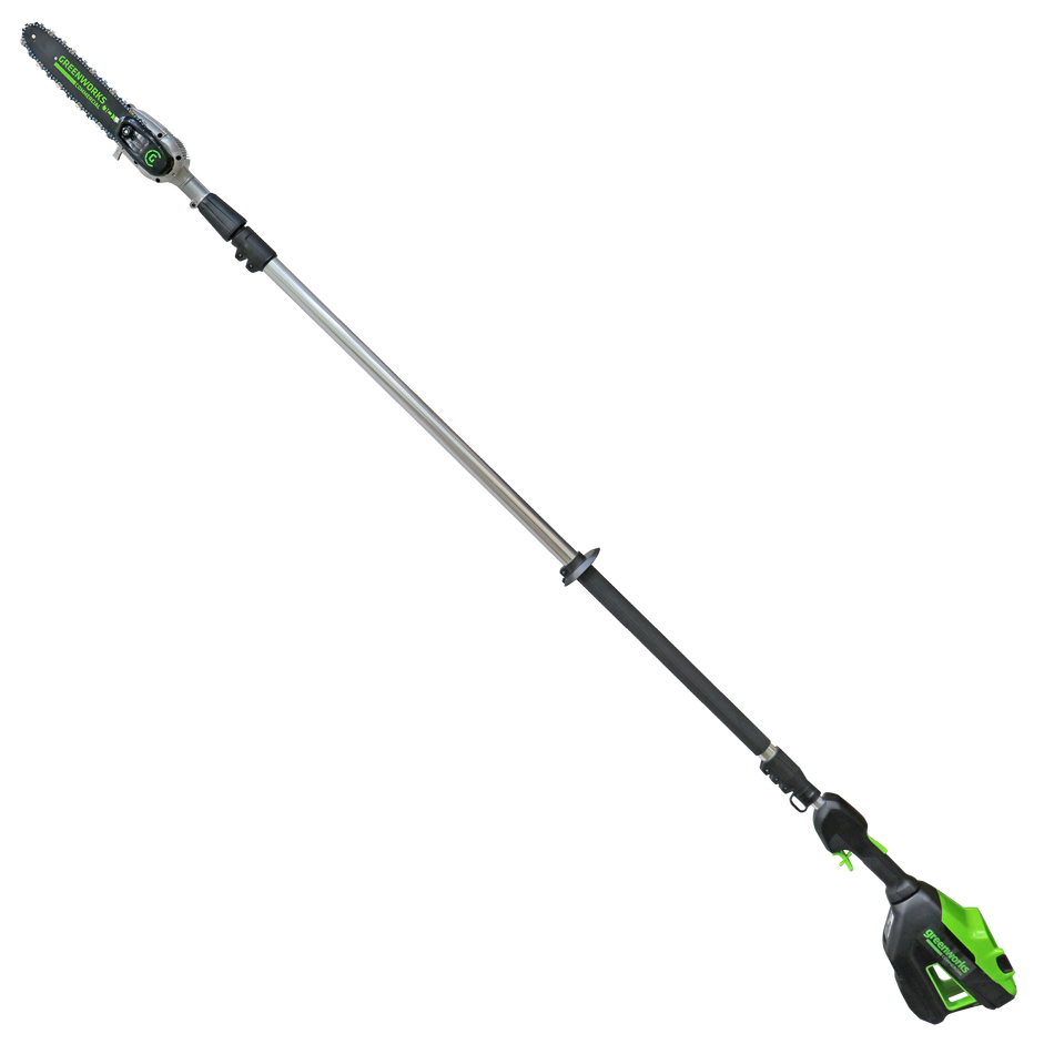 Greenworks-Greenworks 82PST39 82V Gen II Telescopic Pole Saw [1402307AU] - Exceptional efficiency and performance 30% more than a petrol model.-Battery Pole Saw-