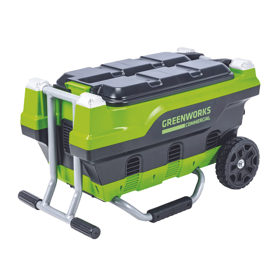 Greenworks-Greenworks 82V 6 Port Charger - Durable tough charger with 6 ports, rugged steel frame, water resistance-Battery Charger-