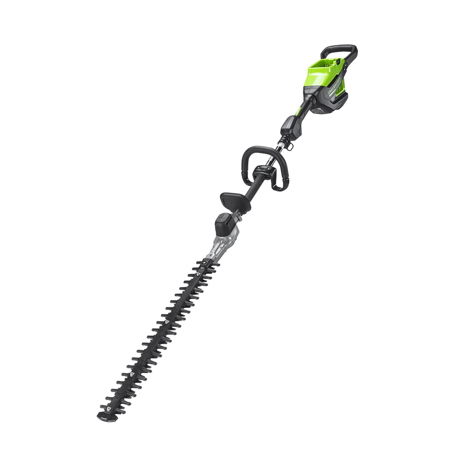 Greenworks-Greenworks 82V Short Pole Trimmer - Professional battery hedge trimmer with up to 4300 strokes per minute!-Battery Hedge Trimmer-