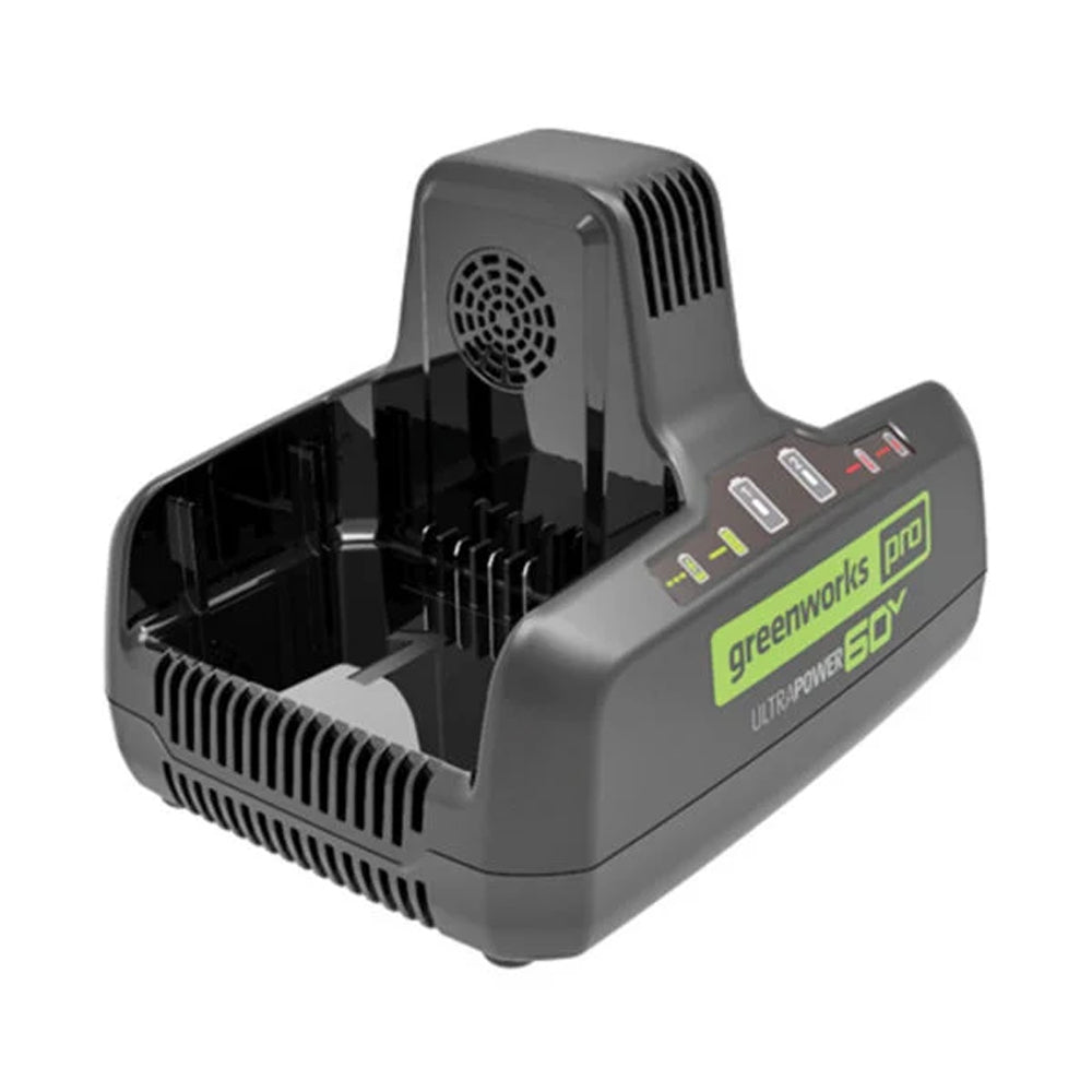 Greenworks-Greenworks 60V Pro Dual Port Charger (10A)-Battery Charger-