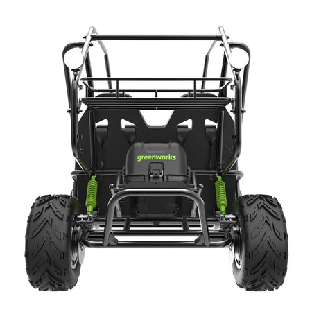 Greenworks-Greenworks 60V STEALTH Series All-Terrain 2-Seat Electric Youth Go-Kart-Go-Kart-