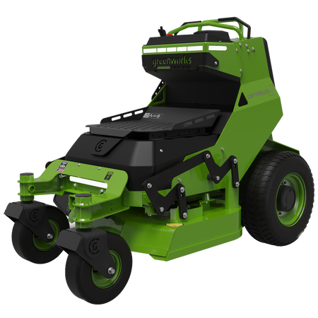 Greenworks-Greenworks CZ36S8X 82V OptimusZ 36" Stand-On Zero Turn Mower (8kWh) [7401307AU] - Maintain peak driving performance and comfort on various terrain type.-Battery Powered Zero Turn-