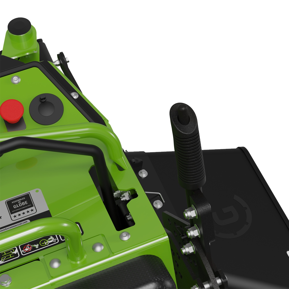 Greenworks-Greenworks CZ36S8X 82V OptimusZ 36" Stand-On Zero Turn Mower (8kWh) [7401307AU] - Maintain peak driving performance and comfort on various terrain type.-Battery Powered Zero Turn-