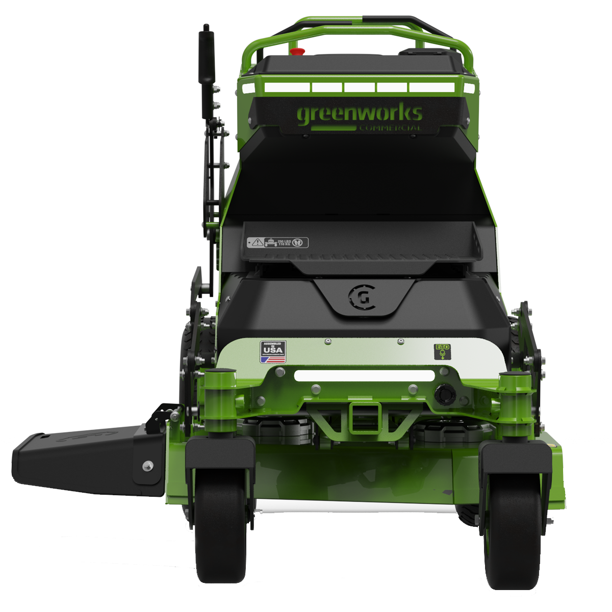 Greenworks-Greenworks CZ36S8X 82V OptimusZ 36" Stand-On Zero Turn Mower (8kWh) [7401307AU] - Maintain peak driving performance and comfort on various terrain type.-Battery Powered Zero Turn-