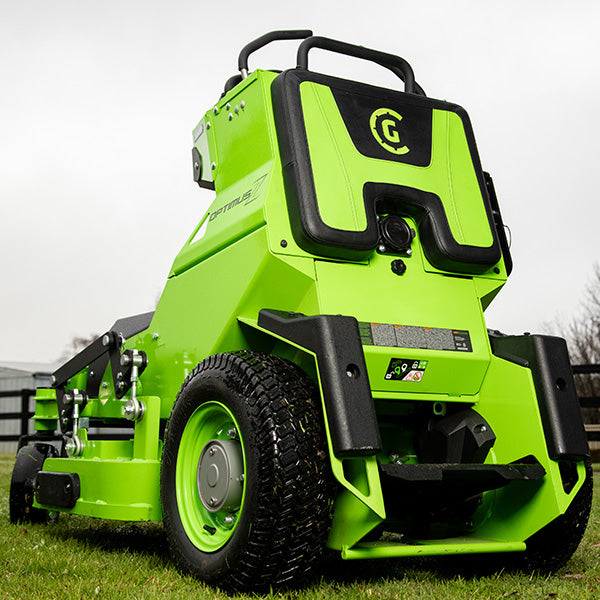 Greenworks-Greenworks CZ36S8X 82V OptimusZ 36" Stand-On Zero Turn Mower (8kWh) [7401307AU] - Maintain peak driving performance and comfort on various terrain type.-Battery Powered Zero Turn-