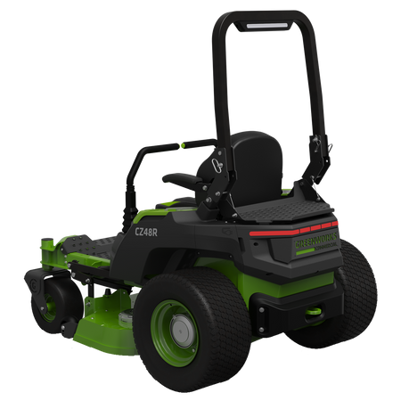 Greenworks-Greenworks CZ48R24X 82V OptimusZ 48'' Ride-On Zero Turn Mower (24kWh) [7403107AU] - Quiet operation and high intensity.-Battery Powered Zero Turn-