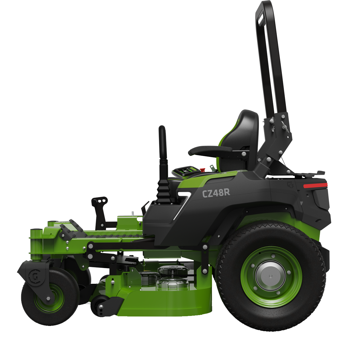 Greenworks-Greenworks CZ48R24X 82V OptimusZ 48'' Ride-On Zero Turn Mower (24kWh) [7403107AU] - Quiet operation and high intensity.-Battery Powered Zero Turn-