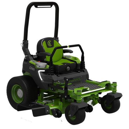 Greenworks-Greenworks CZ48R24X 82V OptimusZ 48'' Ride-On Zero Turn Mower (24kWh) [7403107AU] - Quiet operation and high intensity.-Battery Powered Zero Turn-