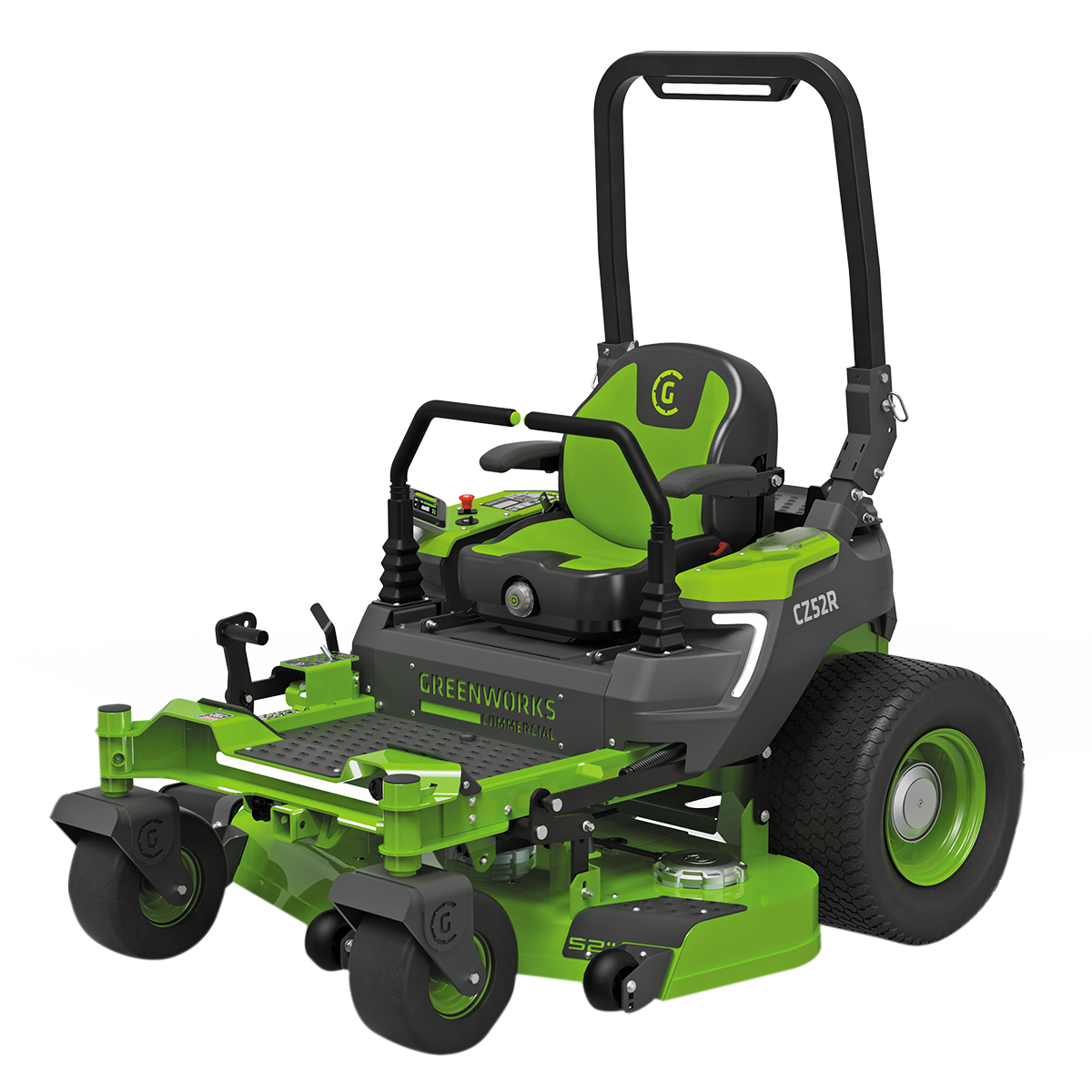 Greenworks-Greenworks CZ52R18X 82V OptimusZ 52'' Ride-On Zero Turn Mower (18kWh) [7401707AU] - Equipped with the most advanced 19K Constant Smart Cutting SystemTM.-Battery Powered Zero Turn-