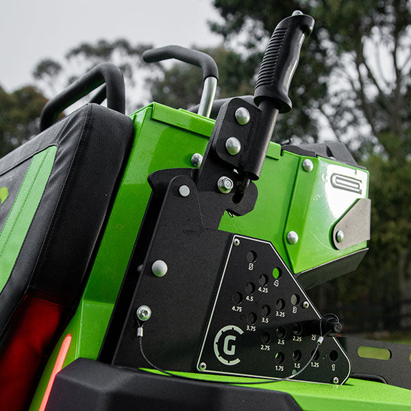 Greenworks-Greenworks CZ52S24X 82V OptimusZ 52" Stand-On Zero Turn Mower (24kWh) [7402007AU] - 4G+GPS connectivity provides instant visibility to usage statistics.-Battery Powered Zero Turn-