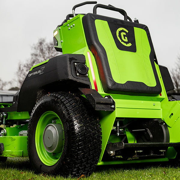 Greenworks-Greenworks CZ60S24X 82V OptimusZ 60" Stand-On Zero Turn Mower (24kWh) [7402107AU] - Skillfully adjust to various grass conditions.-Battery Powered Zero Turn-