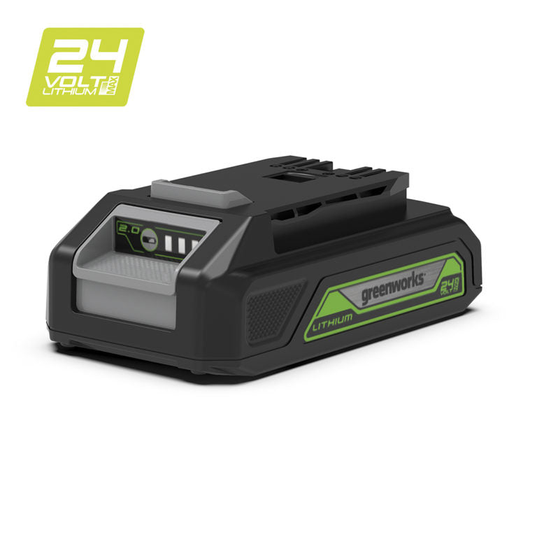 Greenworks-Greenworks 24V Battery 2.0Ah - Maximum functionality and efficiency with the latest technology-Battery-24V Battery Only-