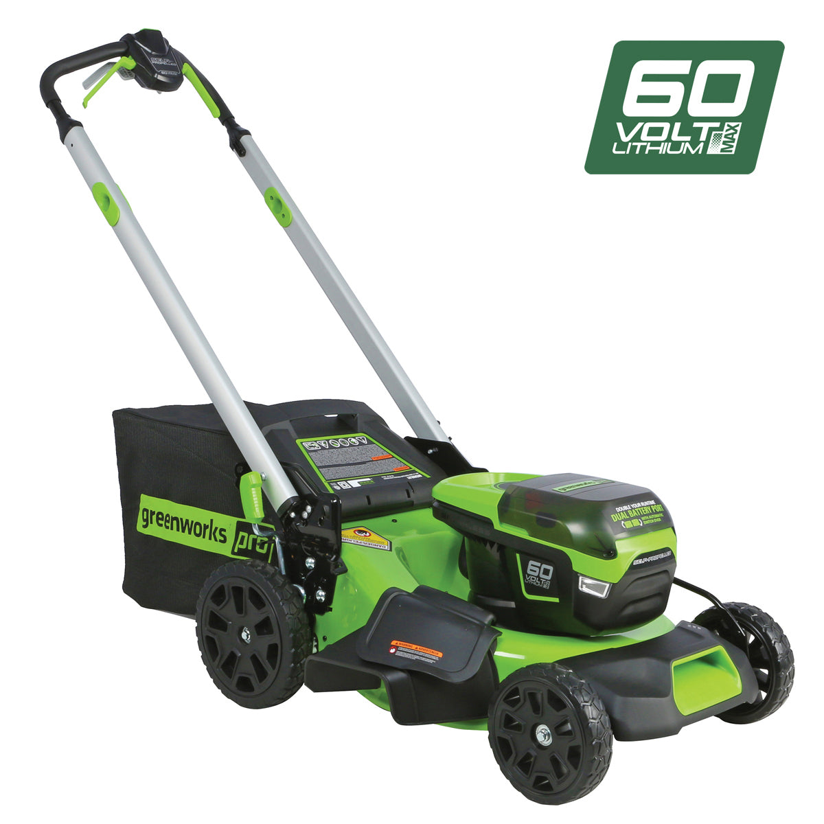 Greenworks-Greenworks 60V 21'' SP Lawn Mower - 60V 51cm 21" Self-Propelled Lawn Mower-Lawn Mower-
