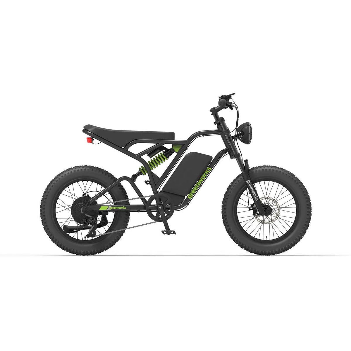 Greenworks-Greenworks 60V VENTURE Series 20” Fat Tyre Electric All Terrain Bike-Electric Bike-