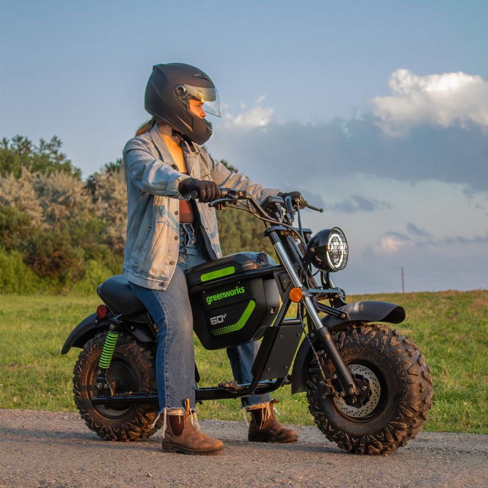 Greenworks-Greenworks 60V STEALTH Series Off-Road Mini Bike-Electric Bike-