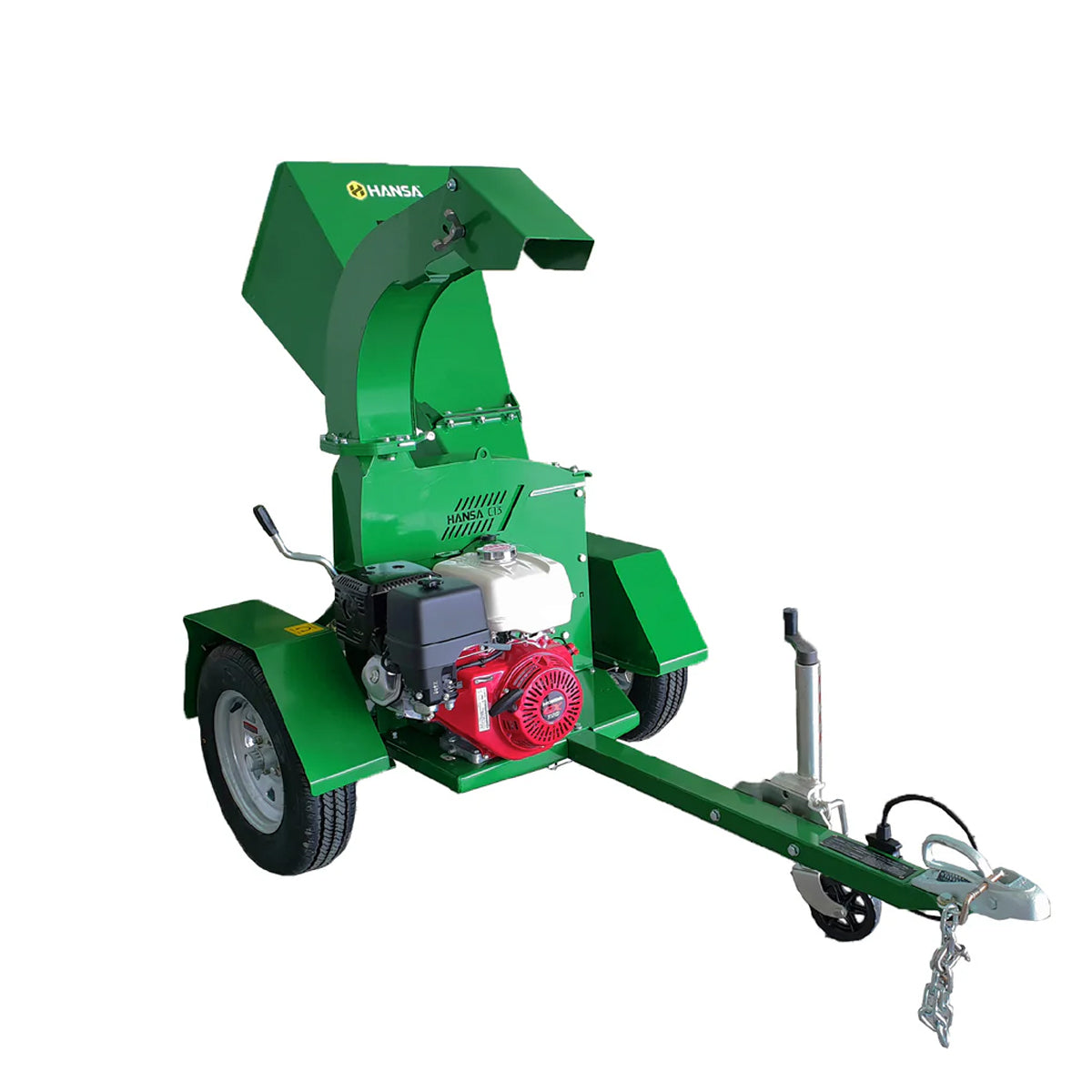 Hansa-Hansa C13 Road Trailer (Swivel Out) - Hansa's upgraded C13 Road Trailer with a Swivel Outlet (C13RTS)-Chipper-
