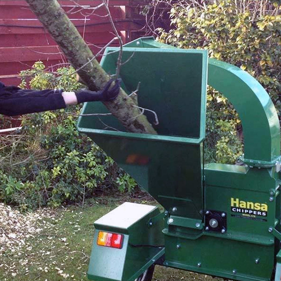 Hansa-Hansa C16 Chipper - Briggs & Stratton Vanguard 16hp twin cylinder OHV, 110mm Chipping Capacity!-Chipper-